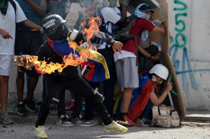 VENEZUELA-CRISIS-OPPOSITION-PROTEST-100 DAYS