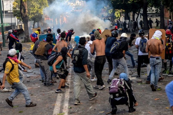 VENEZUELA-CRISIS-OPPOSITION-PROTEST
