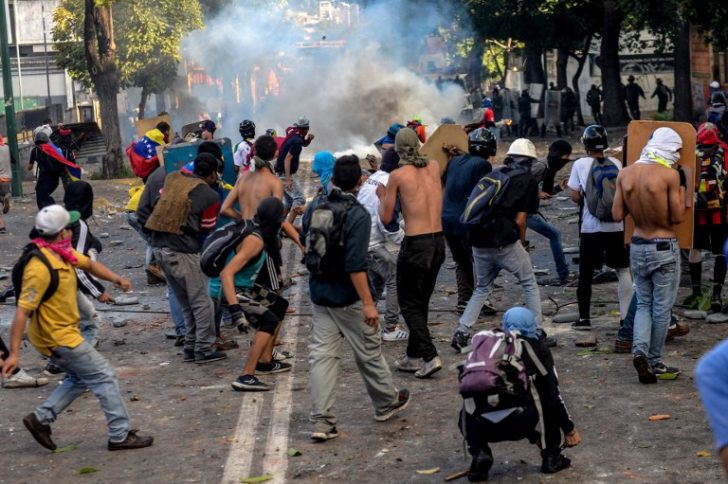 VENEZUELA-CRISIS-OPPOSITION-PROTEST