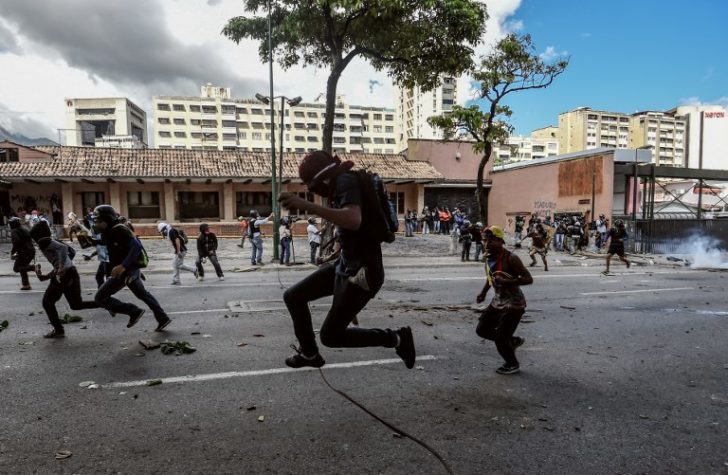 VENEZUELA-CRISIS-OPPOSITION-STRIKE