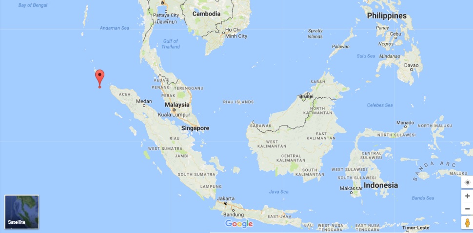 เกิดเหตุแผ่นดินไหวสุมาตราตอนเหนือ อินโดนีเซีย ขนาด 5.1