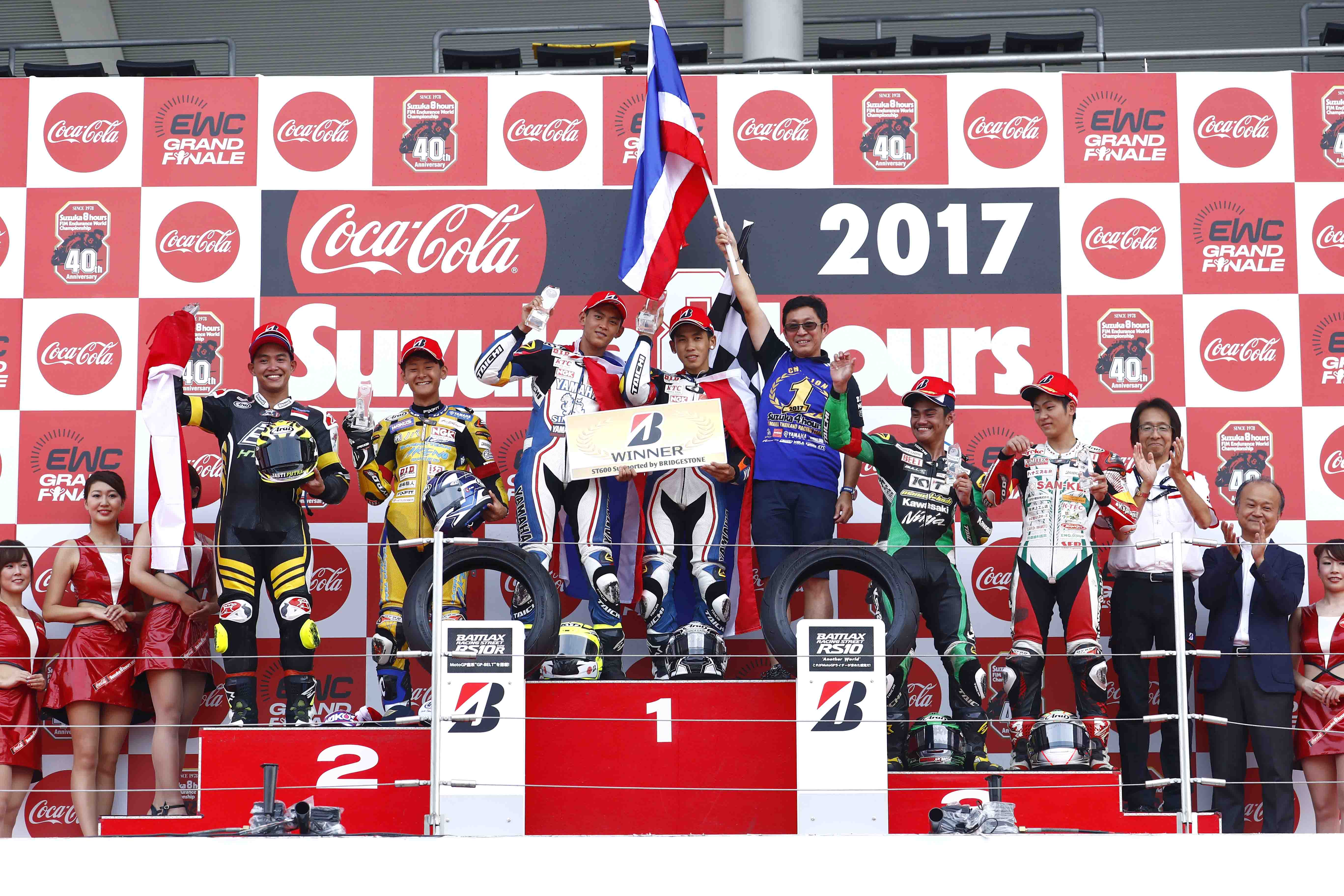 ทีมยามาฮ่า ไทยแลนด์ เรซซิ่ง คว้าแชมป์ Suzuka 4 Hrs.