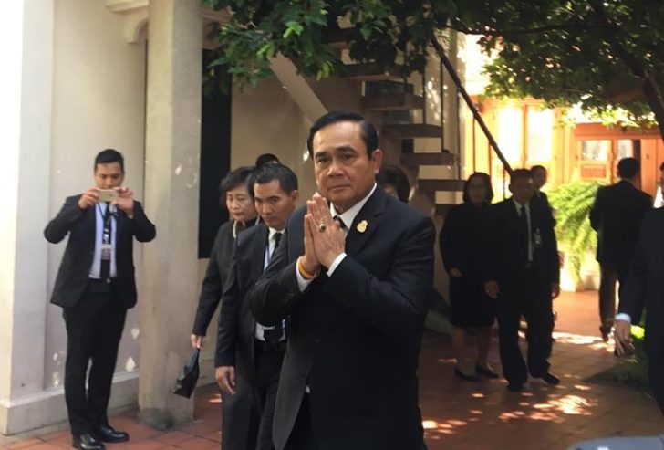 นายกฯเฝ้าสมเด็จพระสังฆราชถวายเครื่องสักการะ เผยทรงตรัส”ซื่อกินไม่หมด คดกินไม่นาน”