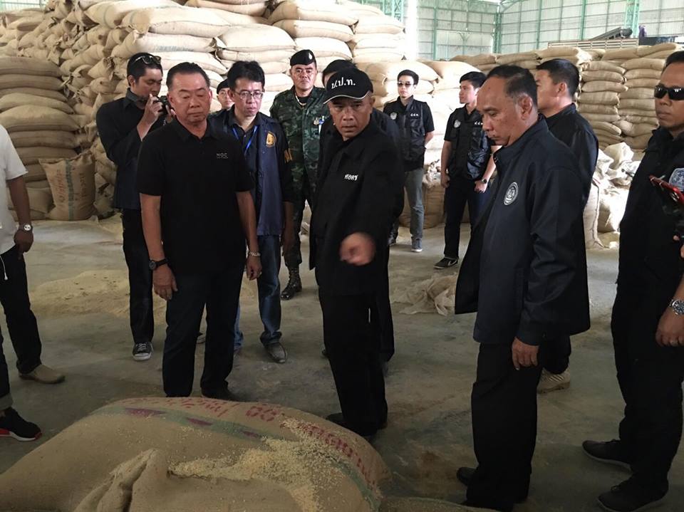 ป.ป.ท.ลุยค้นโกดังข้าวสุโขทัย พบคนละปีเวียนเทียน ลักไก่เก็บ ภาค6เสียหาย9หมื่นล. 506 คดี
