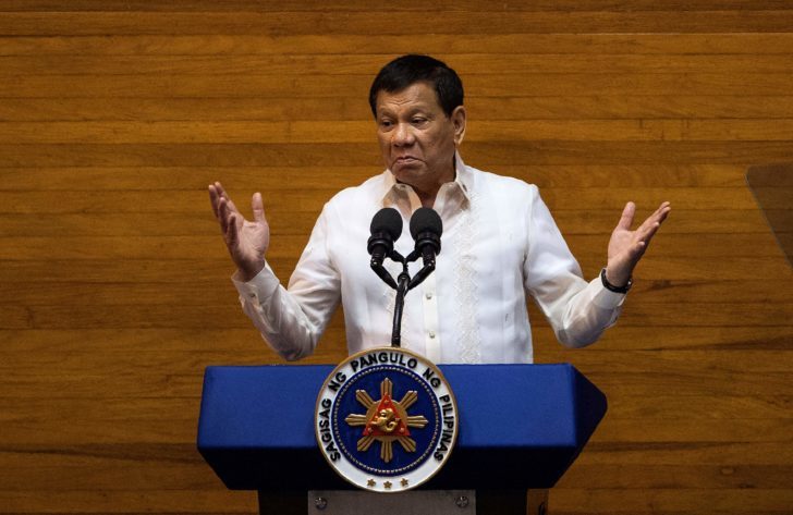 PHILIPPINES-POLITICS-CRIME-RIGHTS-DUTERTE