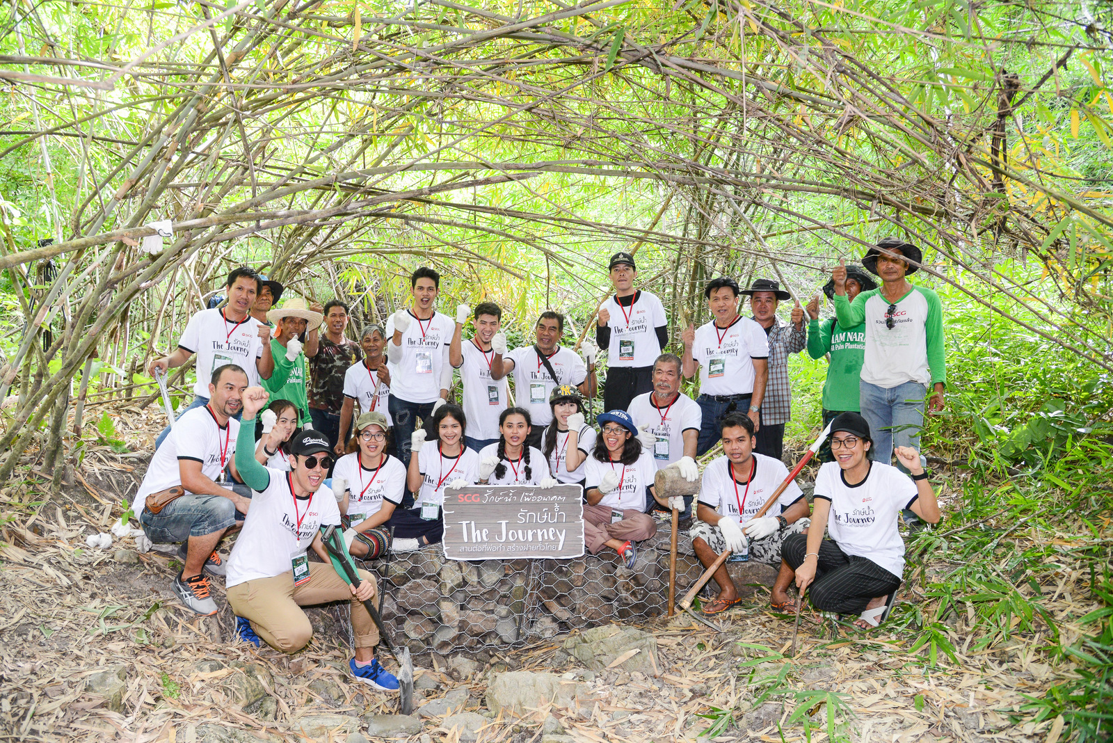 รักษ์น้ำ The Journey สานต่อ “พ่อหลวง” สร้างฝายทั่วไทย