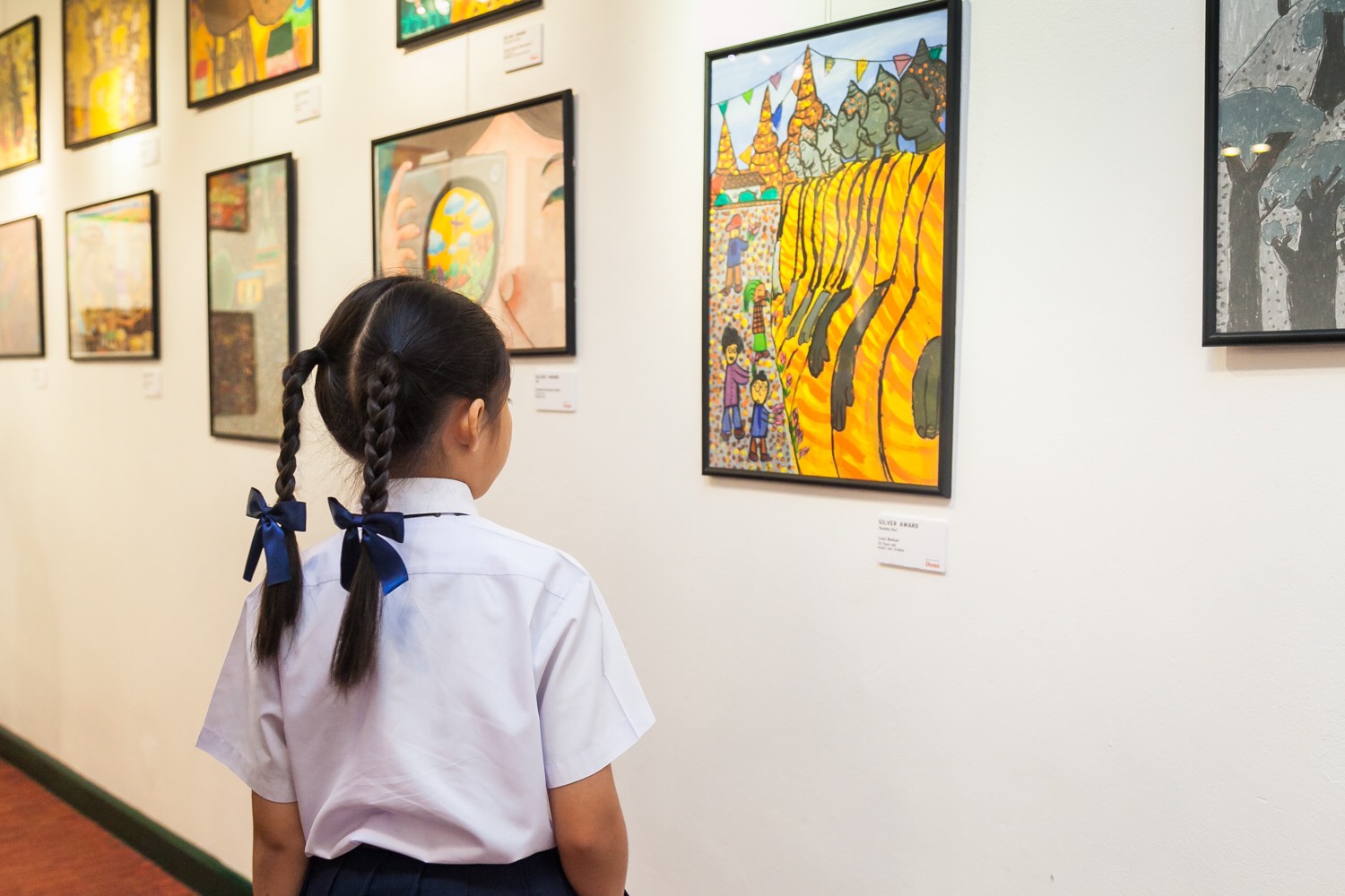 ชมภาพวาดเด็กไทย คว้า 66 รางวัลนานาชาติ-