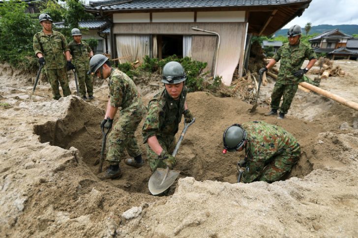 JAPAN-WEATHER-FLOOD