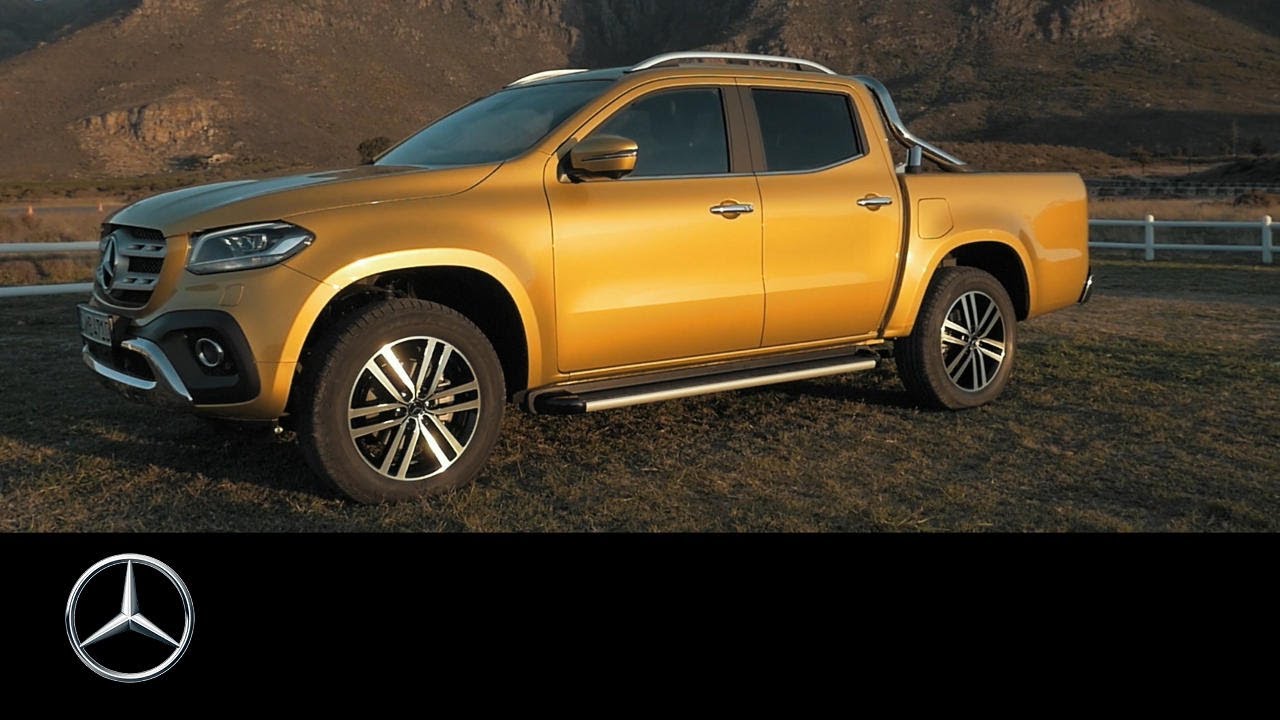 มีความขยับ! เบนซ์เผยโฉม ตัวต้นแบบ ปิคอัพ เบนซ์ X-Class ล่าสุด (ชมคลิป)