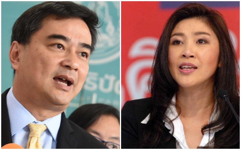 โพลเผย ปชช.หนุน “อภิสิทธิ์-ยิ่งลักษณ์” นั่งหัวหน้าพรรค