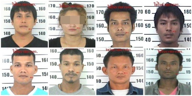 เปิดโฉม 8 ผู้ต้องหา แก๊ง “บังฟัต” ฆ่าโหด 8 ศพ ตร.จ่อแจ้ง 6 ข้อหาหนัก