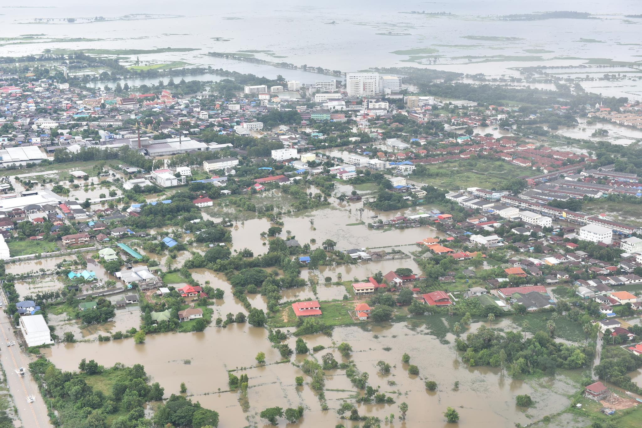ปภ.เผยพายุเซินกา 19 จังหวัดภาคเหนือ-อีสานยังท่วม 7,863 ครัวเรือนเดือดร้อน