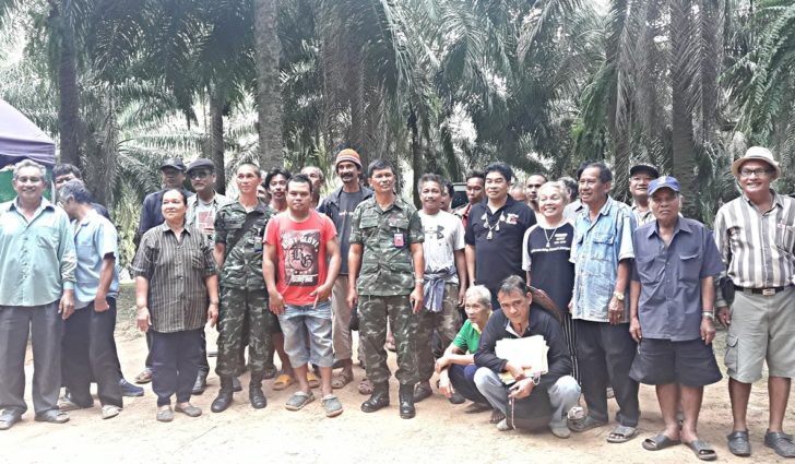 ทหารบุกตรวจสวนปาล์มเอกชน ชาวบ้านปิดทางเข้าออกร้องใช้ม.44 เอาผิดรุกที่ป่าสงวน7พันไร่