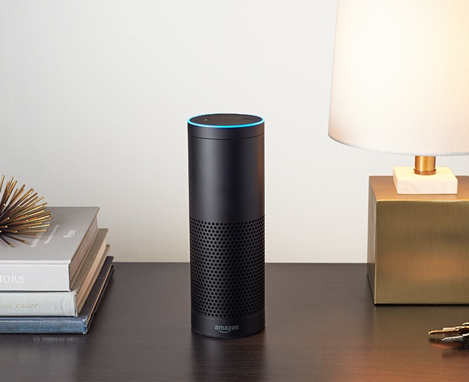ลำโพง “Amazon Echo” ใช้คำสั่งเสียงให้เล่น-เชื่อมเพลงได้รอบบ้าน หวังผลตอบรับดี