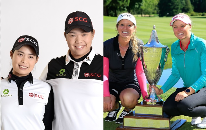 สังเวียนไม่ได้มีแต่คู่แข่ง โปรกอล์ฟพี่-น้องใน LPGA