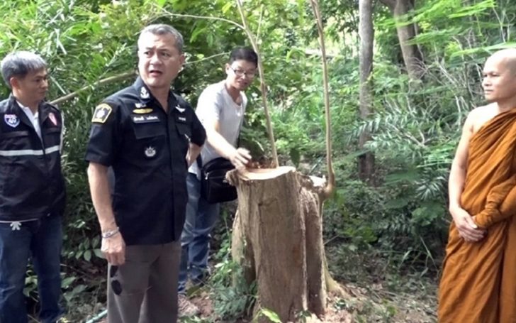 ผู้การอุดรฯ สั่งล่าแก๊งลักตัด “ไม้พะยูงวัด” ฝากชาวบ้าน-ตร.ช่วยป้องกันดูเเล