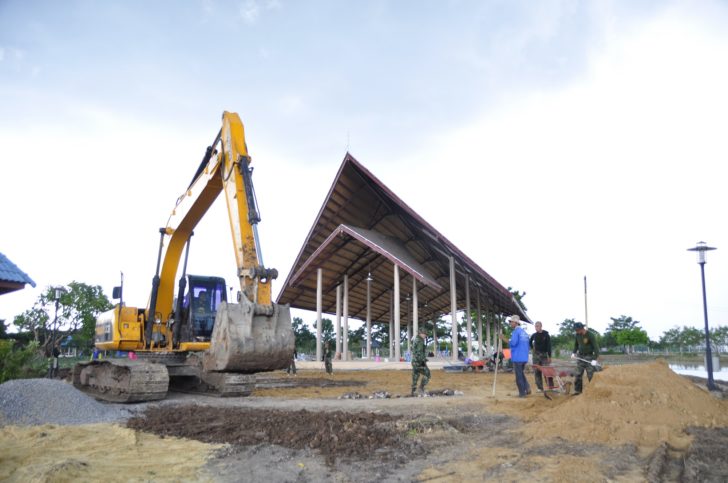 โคราชเร่งปรับพื้นที่รอบบึงหัวทะเล เตรียมต้อนรับ “บิ๊กตู่” ประชุม ครม.สัญจรสัปดาห์หน้า