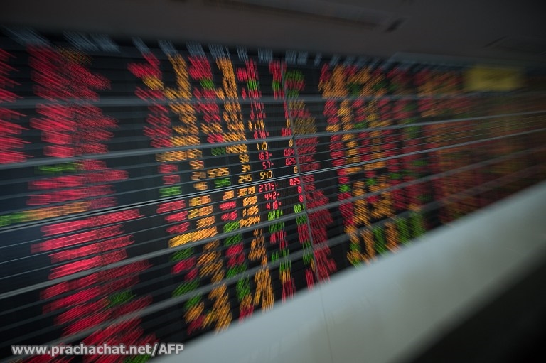 หุ้นปิดตลาดภาคเช้าลบ 3.48 จุด ดัชนี 1,669 จุด มูลค่าซื้อขาย 3.5 หมื่นล้าน