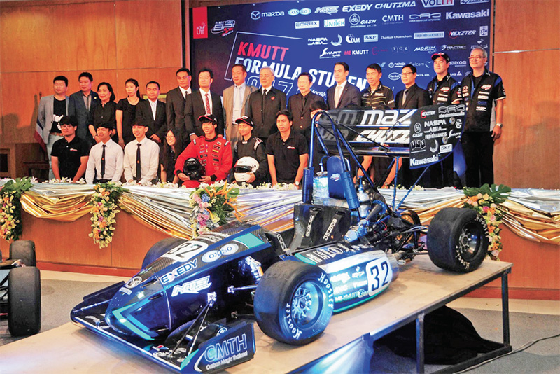 มาสด้า…สานฝันเด็กไทย สู้ศึก “Student Formula Japan 2017”-