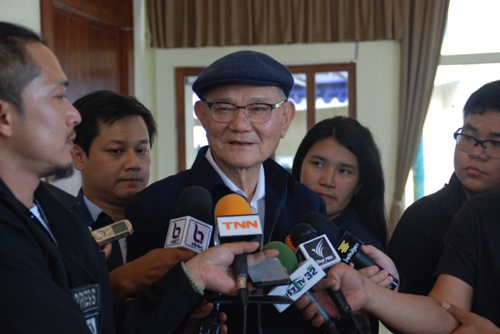 “มีชัย” ปัดตอบร่าง พ.ร.บ.โอนกรรมสิทธิ์ธรณีสงฆ์ ฟอกผิดให้ถูกหรือไม่