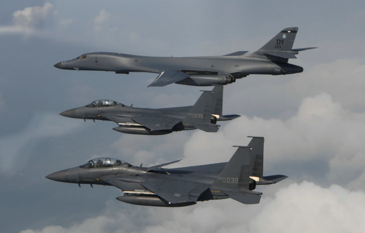 U.S. bombers conduct bilateral mission with allies in response to North Korea ICBM launch
