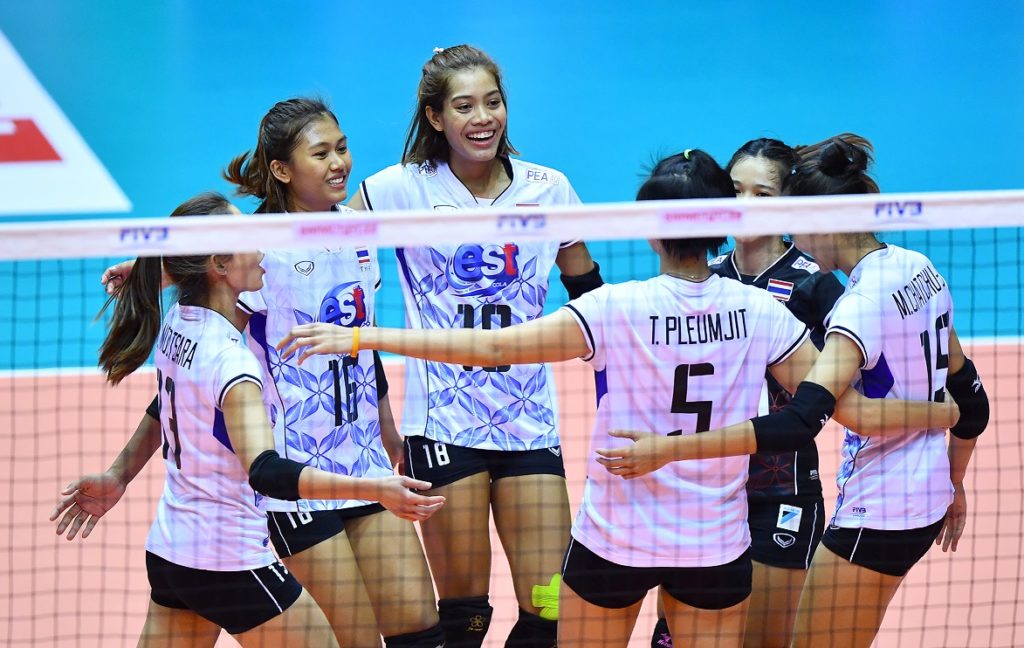 ลูกยางสาวไทยอัด “โสมแดง” 3-0 เซตคว้าตั๋วเวิลด์คัพที่ญี่ปุ่นแน่แล้ว