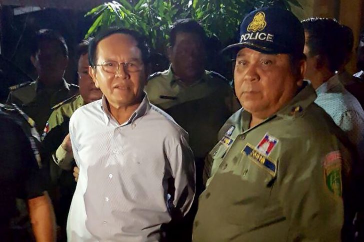 บุกจับ ‘เข็ม โสกา’ ผู้นำพรรคฝ่ายค้านเขมร ข้อหา ‘กบฏ’