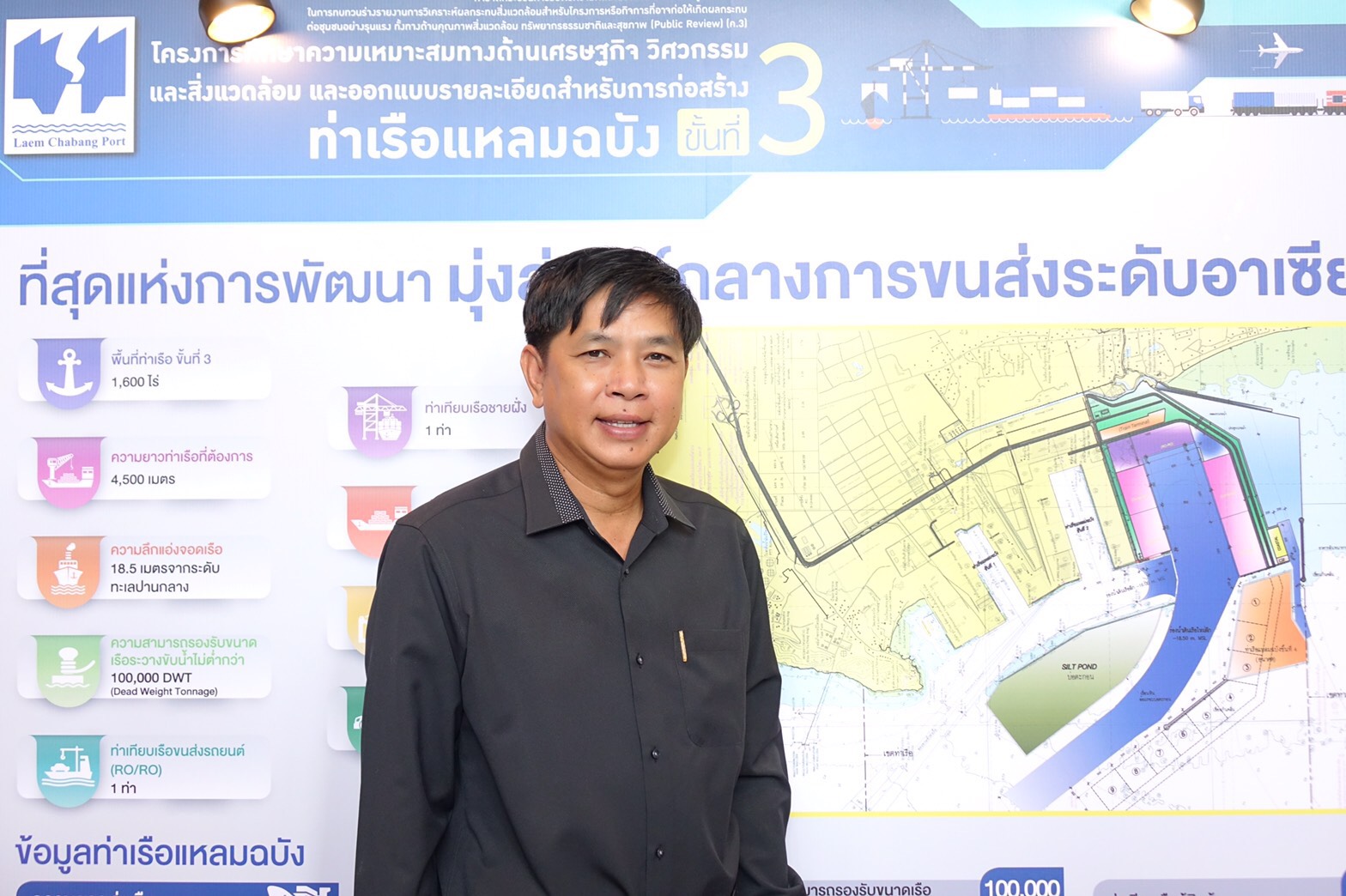 เดินหน้าเนรมิต1,600ไร่ ผุดท่าเรือแหลมฉบังเฟส 3 ขานรับลงทุน EEC ประตูการค้าเชื่อมพม่า-กัมพูชา-เวียดนาม-ลาว