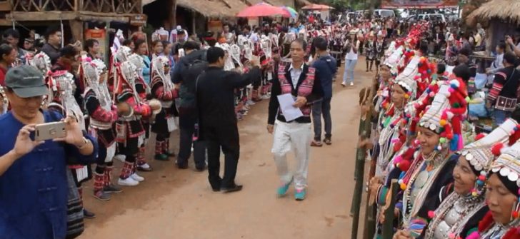 เทศกาลโล้ชิงช้าที่เชียงรายเริ่มแล้ว 7 ชาติพันธุ์รวมกว่า 3 พันคนร่วม