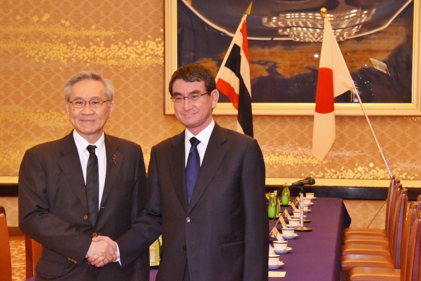 รมว.กระทรวงการต่างประเทศ หารือทวิภาคีกับรัฐมนตรีว่าการกระทรวงการต่างประเทศญี่ปุ่น