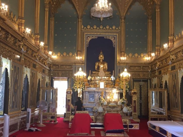 พระราชพิธีเก็บพระบรมอัฐิ พระบรมราชสรีรางคารที่ฐานพุทธบัลลังก์“วัดราชบพิธฯ-วัดบวรฯ”