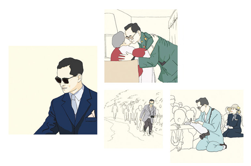 สมุดภาพในหลวงรัชกาลที่ 9 / ดารารัตน์กลางกรุงกว่า 3 แสนดอก / “ปลูกดาวเรืองให้เรืองรอง”-