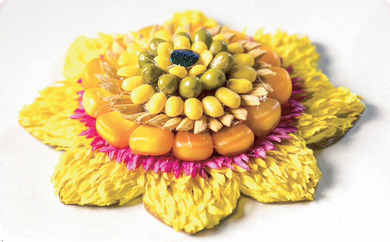 กรองดอกไม้ พระจิตกาธาน ใหญ่ที่สุดเท่าที่เคยมี-