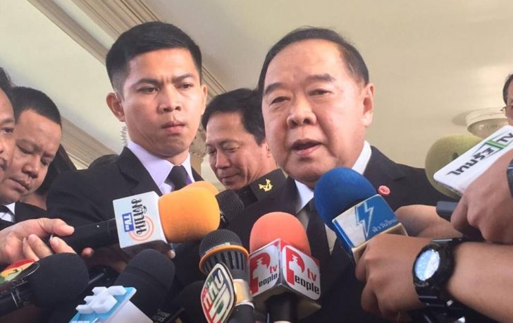 “บิ๊กป้อม”เผยสหรัฐฯยอมขายอาวุธให้ไทยแล้ว รอชงงบประมาณ-รับมีเเผนซื้อเฮลิคอปเตอร์โจมตี