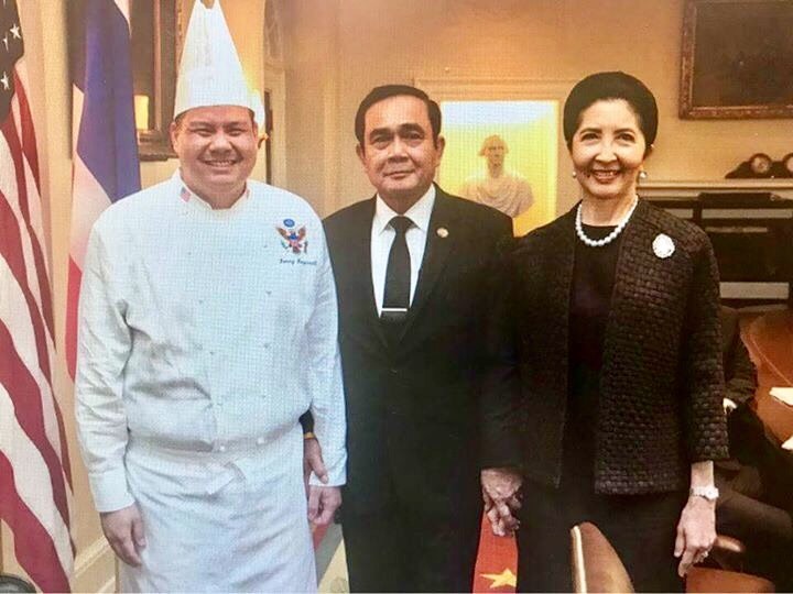 “บิ๊กตู่” เจอเชฟไทยคนแรก ในทำเนียบขาว