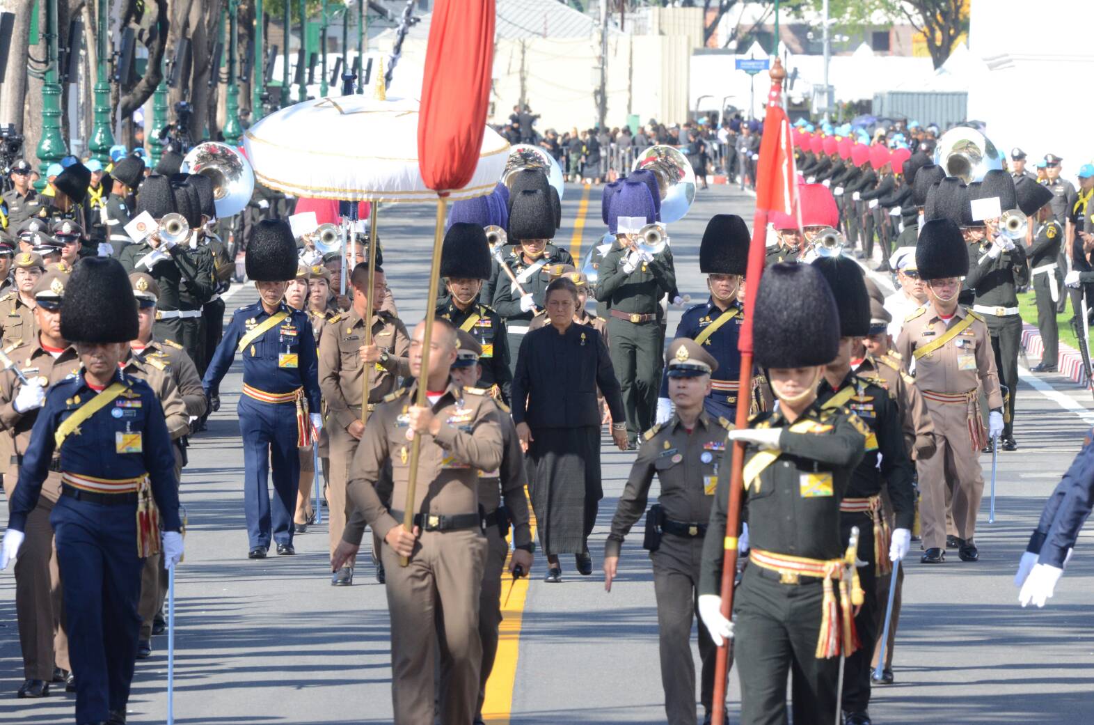 สมเด็จพระเทพฯ ทรงซ้อมใหญ่เสมือนจริงริ้วขบวนพระบรมราชอิสริยยศ