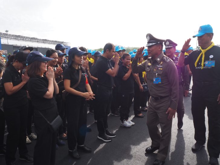“จักรทิพย์”  ย้ำประชาชนชมซ้อมริ้วขบวนฯ ฟังคำแนะนำตร.อย่างเคร่งครัด