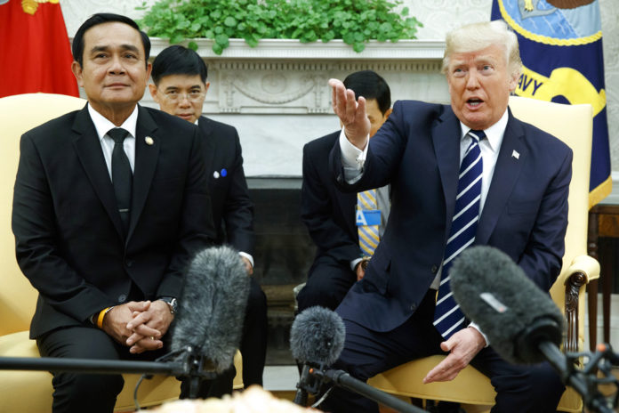 สำนักข่าวเอพีวิเคราะห์ ทรัมป์เปิดทำเนียบขาวรับบิ๊กตู่ ชี้การต้อนรับผู้นำรัฐบาลทหารหาได้ยากยิ่ง
