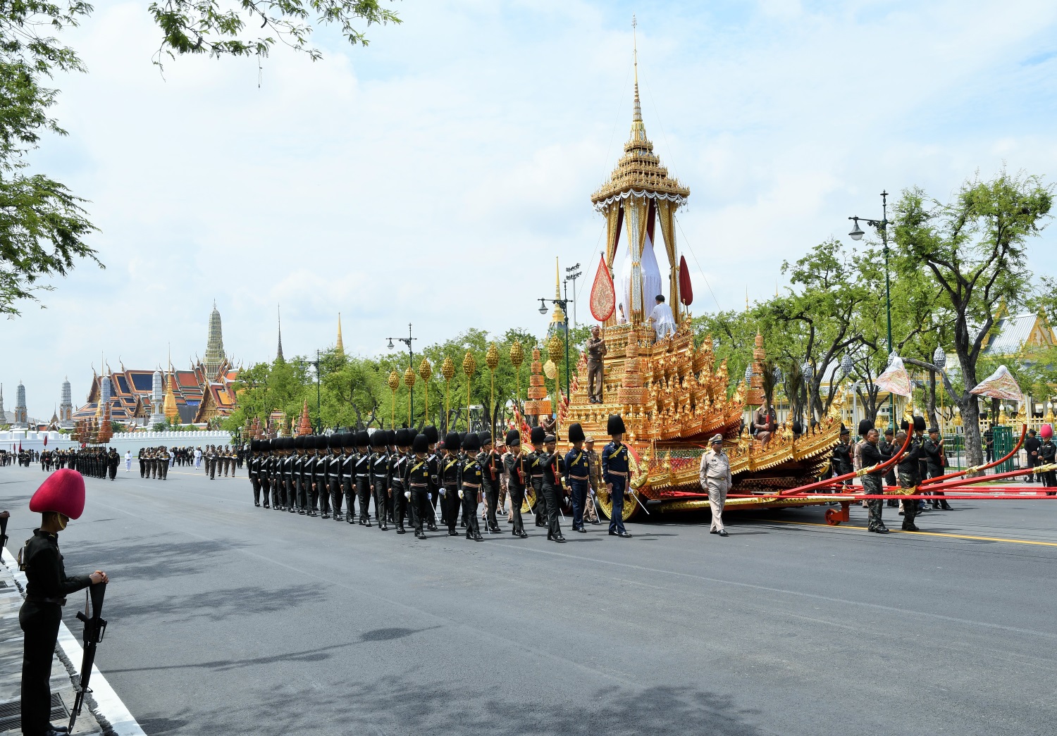 สง่างาม…ริ้วขบวนพระบรมราชอิสริยยศฯ ซ้อมใหญ่พื้นที่จริงวันแรก (ชมภาพ)