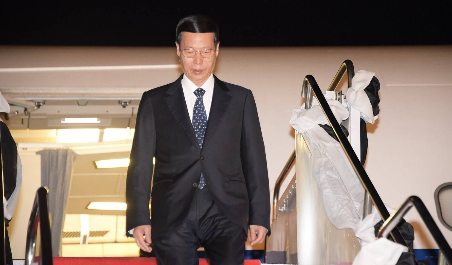 รองนายกฯจีน เดินทางถึงไทย ร่วมพิธีถวายพระเพลิงฯในหลวง ร.9