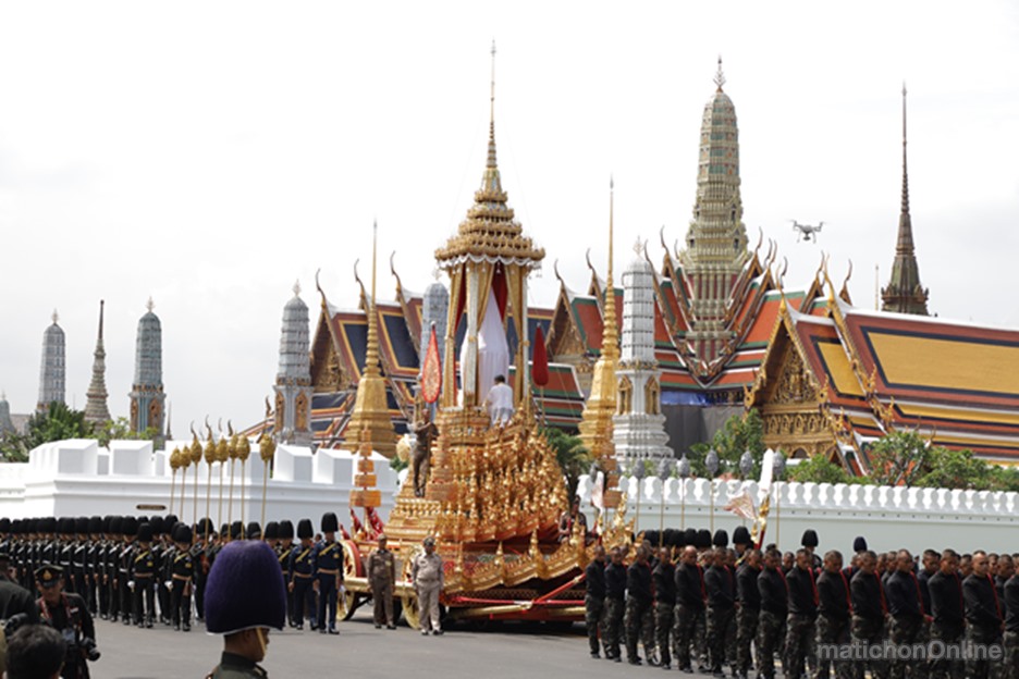 เปิดตารางถ่ายทอดสดพระราชพิธีถวายพระเพลิงพระบรมศพในหลวงร.9 วันที่ 25-29 ต.ค.