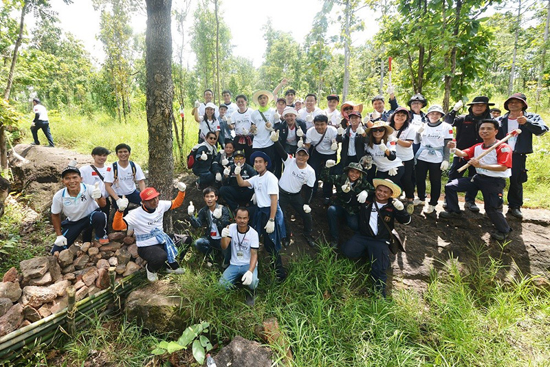 “เอสซีจี” รักษ์น้ำ สานต่อที่พ่อทำ สร้างฝายทั่วไทย
