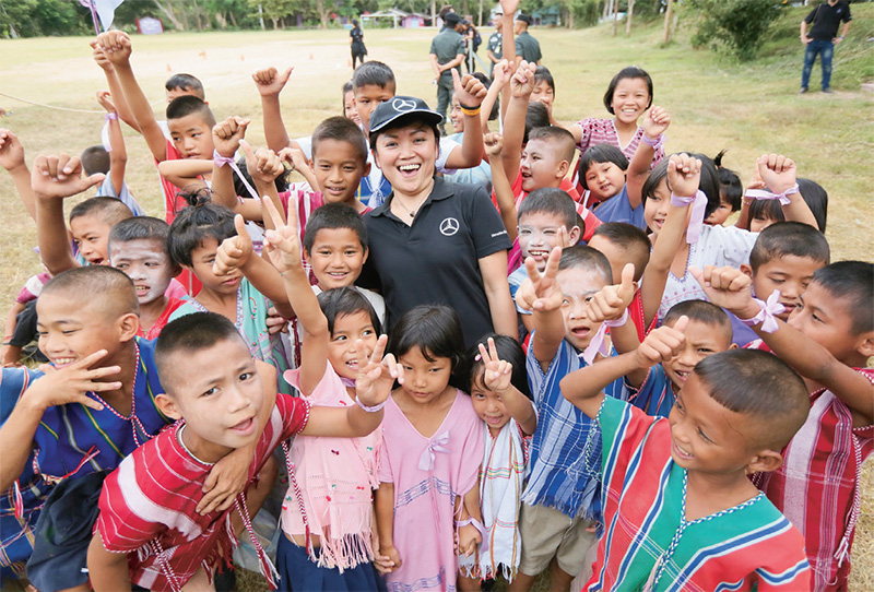 เมอร์เซเดส-เบนซ์ ลีสซิ่ง พัฒนาเด็กไทยด้วยคำพ่อสอน