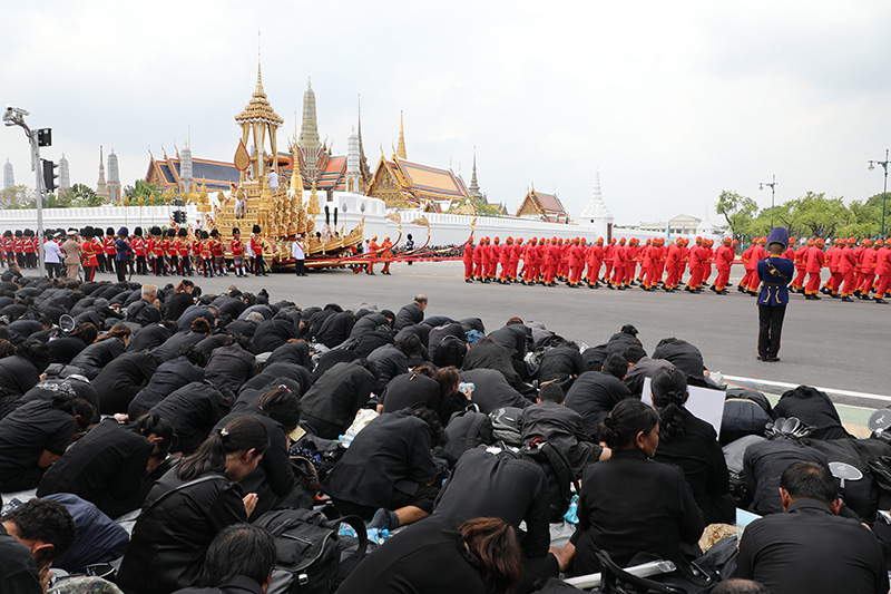 ส่งเสด็จฯ สู่พระวิมาน