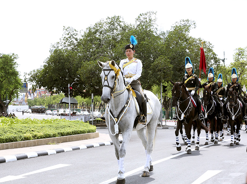 เส้นทางริ้วขบวนสุดท้าย“พระองค์หญิง”นำกองทหารม้าเชิญพระบรมราชสรีรางคาร“ทูลกระหม่อมปู่”