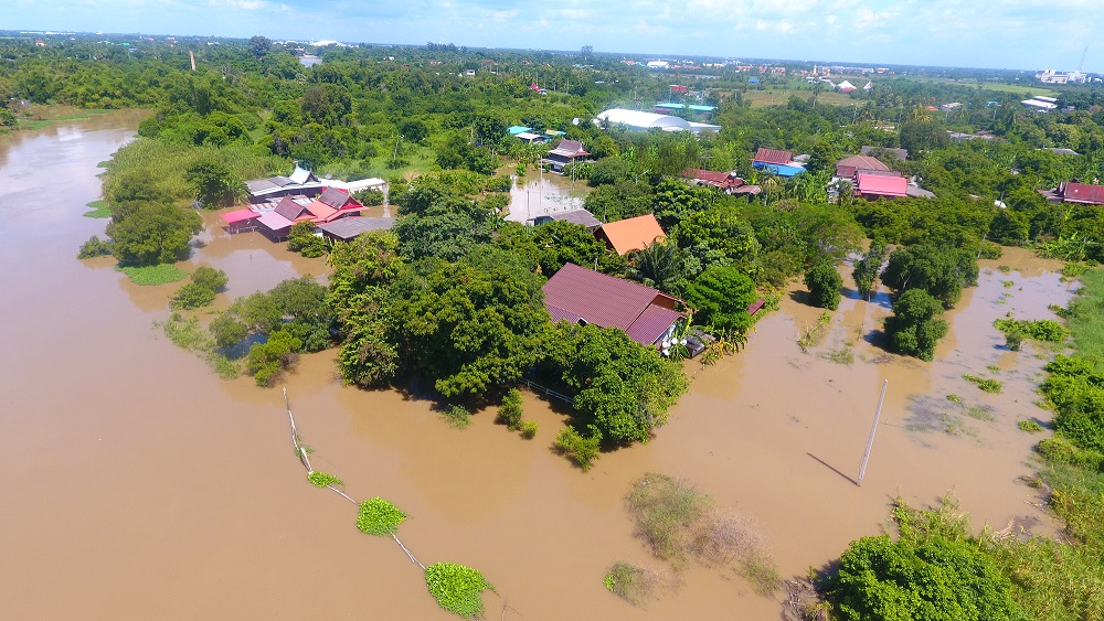 ปภ.รายงานสถานการณ์น้ำท่วมลดลงเหลือ 17 จังหวัด