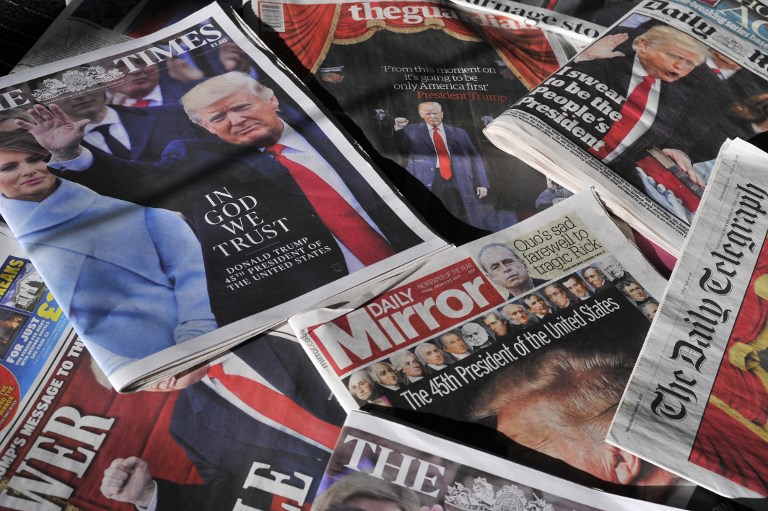 “ทรัมป์”พูดบ่อยจนติดหู! พจนานุกรมคอลลินส์ ยก “Fake News” เป็นคำแห่งปี 2017