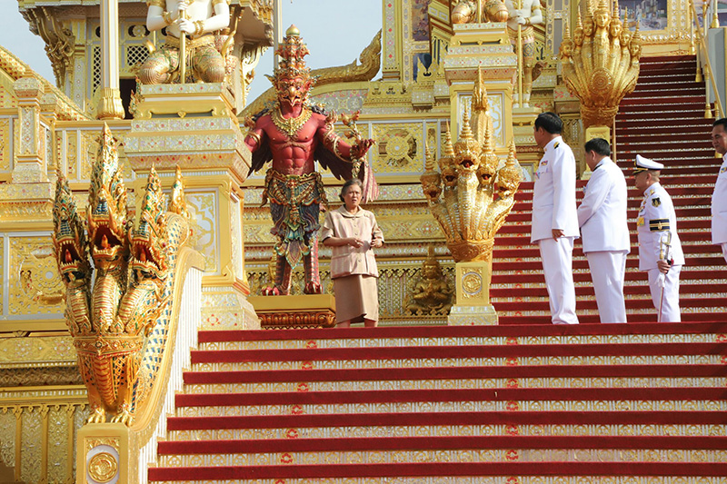 ชมพระเมรุมาศยลราชประเพณี-