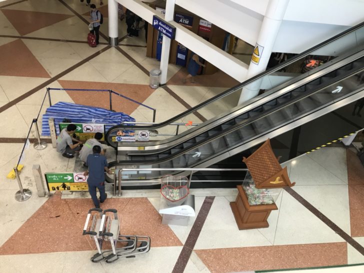 สนามบินเชียงใหม่เร่งแก้ไขบันไดเลื่อน ให้ใช้บริการตามปกติเร็วที่สุด