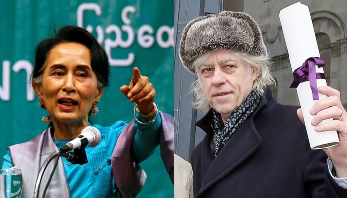 “บ็อบ เกลดอฟ” ทิ้งรางวัลเกียรติยศ ประท้วง “ซูจี” ลั่นไม่อยากเกี่ยวข้องกับคนฆ่าล้างเผ่าพันธุ์